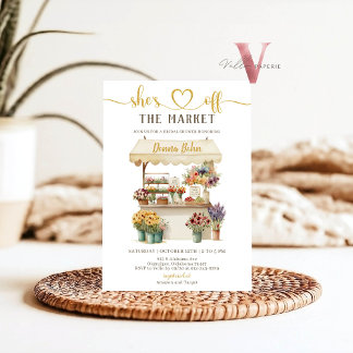 Invitation Neutre elle est hors du marché Fête des mariées In