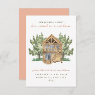 Invitation New Home Moving Announcement