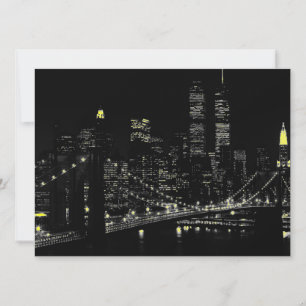 Invitation New York City 5,5 x 6,5