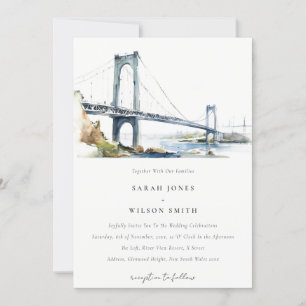 Invitation Newport Rhode Island Mariage des États-Unis