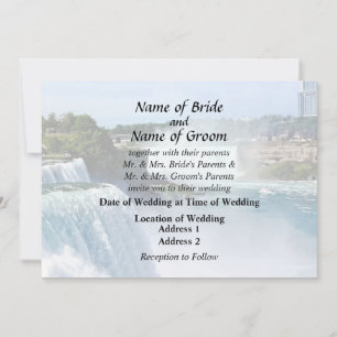 Invitation Niagara Falls NY - Vue du côté américain