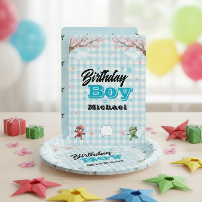 Invitation Niche Kids Martial Arts Party Decor (Créateur téléchargé)