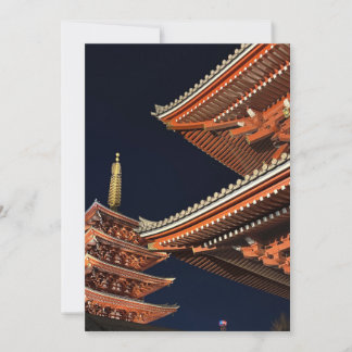 Invitation Night of Kaminarimon in Tokyo Japan