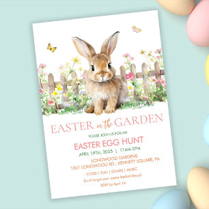 Invitation N'Importe Quel Événement - Lapin Anniversaire Baby