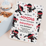 Invitation Ninja Anniversaire Karate Arts Martiaux Anniversai<br><div class="desc">Ninja Anniversaire Karate Arts Martiaux Anniversaire Fête Invitation</div>