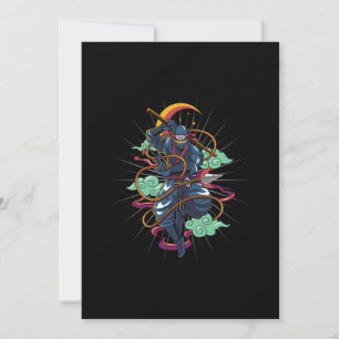 Invitation Ninja Manga Anime Japonais Manga