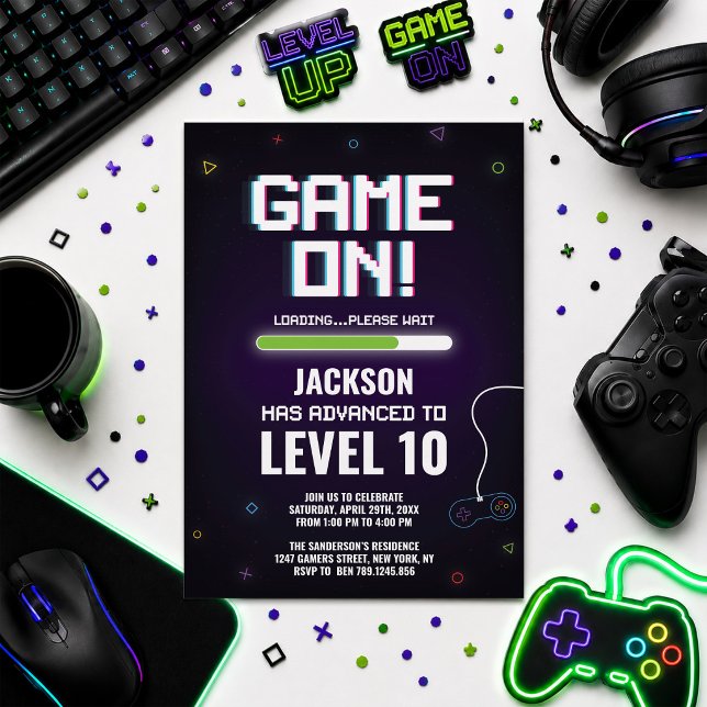 Invitation Niveau supérieur, jeu en cours (Créateur téléchargé)