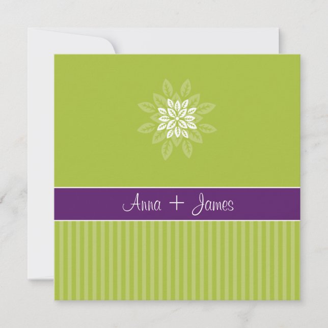Invitation No. 2 - FIG + PURPLE (Devant)