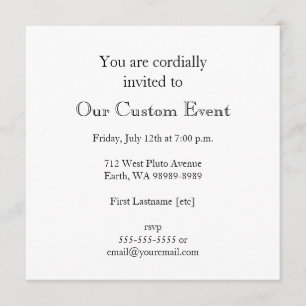 Invitation No. 3