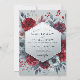 Invitation Noces Bourguignonnes Fantastiques