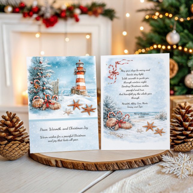 Invitation Noël à la plage | (Créateur téléchargé)