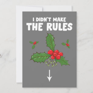 Invitation Noël Adulte Inapproprié Drôle Je N'ai Pas Fait