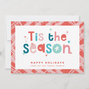 Invitation NOËL AFFAIRES MERCI c'est la citation de saison