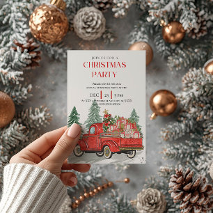 Invitation Noël Bright Fête Noël Bake