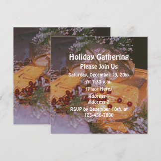 Invitation Noël Cadeau de Noël