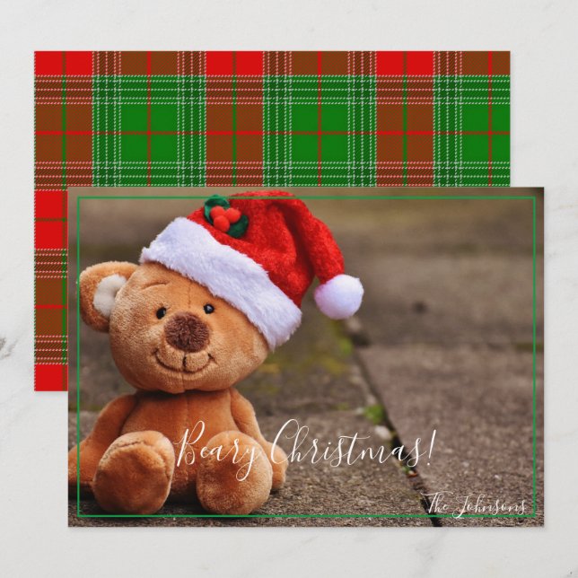 Invitation Noël de la bière (Devant / Derrière)