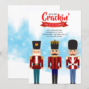 Invitation Noël de Nutcracker