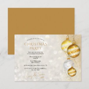 Invitation Noël décoratif