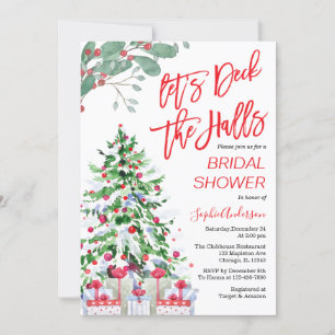 Invitation Noël Découvrir la Fête des mariées des Halls