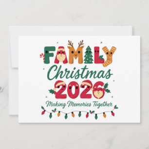Invitation Noël en famille 2026 Créer des souvenirs ensemble