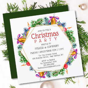 Invitation Noël Fête de Noël