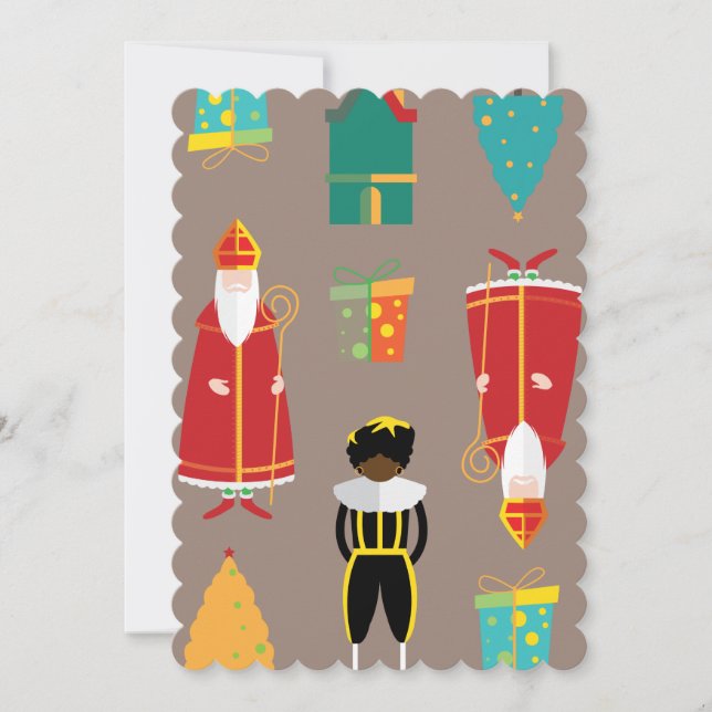 Invitation noël saint nicholas (Devant)