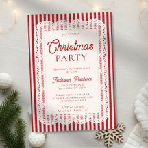 Noël Vintage Dentelle Rayures Rouges Rétro