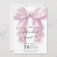 Nœud Cascade À Fronce Rose Élégant Et Douce Fête 1