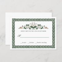 noeud celtique | Floral moderne Mariage irlandais