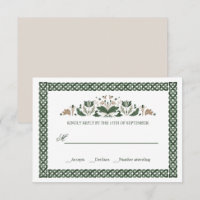 noeud celtique | Floral moderne Mariage irlandais