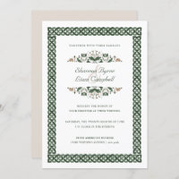 noeud celtique | Floral moderne Mariage irlandais