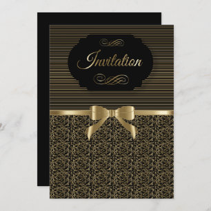 Invitation Noir et texte de la célébration   do-it-yourself
