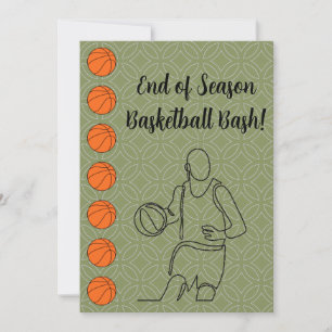 Invitation Nom de l'événement Lieu Sport Thème Basket-ball