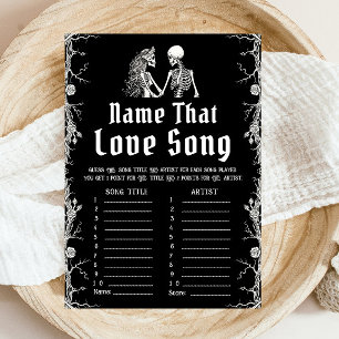 Invitation Nom d'Halloween qui aiment la Fête des mariées ton