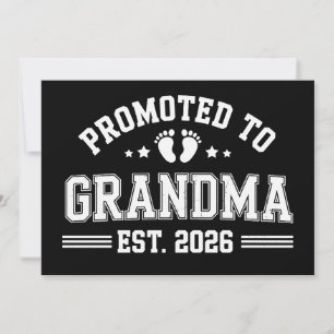 Invitation Nommée Grand-mère dès 2026 Annonce de bébé