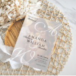 Invitation Noms élégants modernes Script Mariage photo<br><div class="desc">Présentant nos invitations de mariage photo moderne modifiables incarnent l'essence de la sophistication minimaliste. Avec des lignes épurées et une typographie soignée, ces invitations sont une symphonie visuelle de simplicité. Commandez maintenant pour faire de vos invitations de mariage une déclaration de grâce intemporelle et chic moderne. Si vous avez besoin...</div>