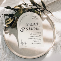 Noms Gras Charbon de Bois Mariage