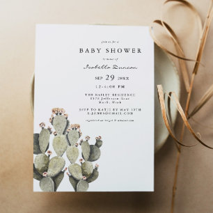 Invitation NORAH Hirondelle de prickie de Bohême Pear Cactus