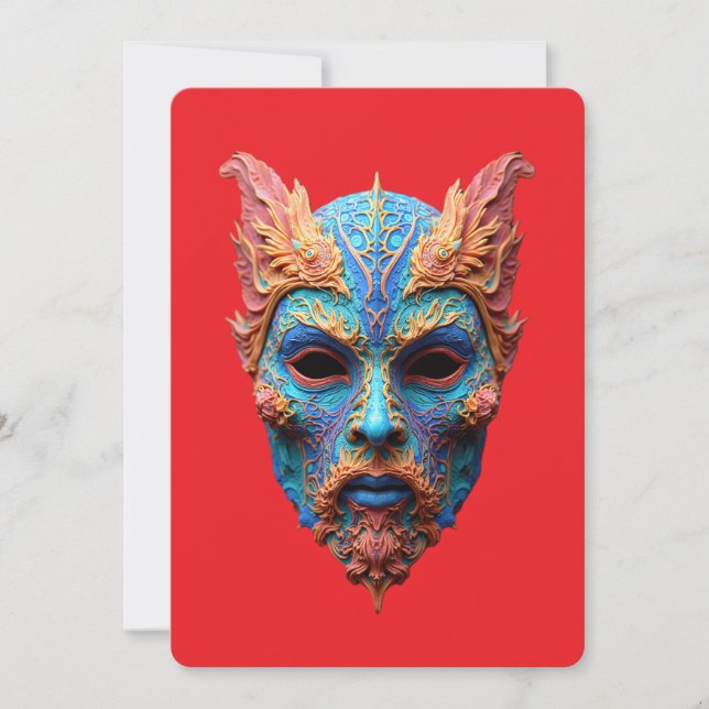 Invitation Norse God Odin (Devant)