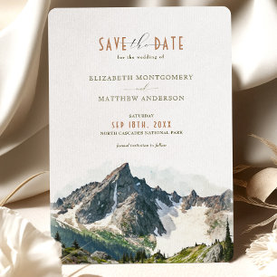 Invitation North Cascades Sauvegardez La Date Destination Mon