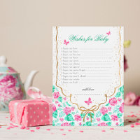 Nos vœux de baby shower pour bébé