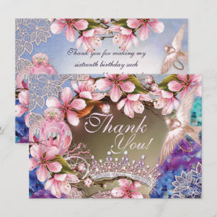 Invitation Note Merci