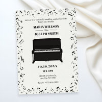 notes de musique pour piano mélodie mariage