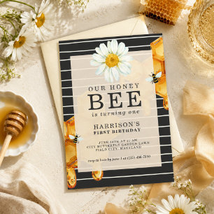 Invitation Notre Abeille à Miel Fête son Premier Anniversaire