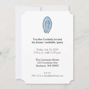 Invitation Notre-Dame de Guadalupe