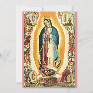 Invitation Notre-Dame de Guadalupe Radiant Art