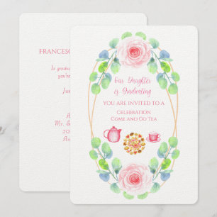 Invitation Notre Fille Diplôme L'Invitation Linen