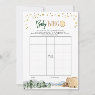 Invitation Notre jeu de bingo pour Baby Shower de la plus gra