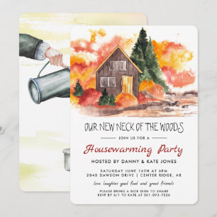 Invitation Notre nouvelle fête de pendaison de crémaillère da