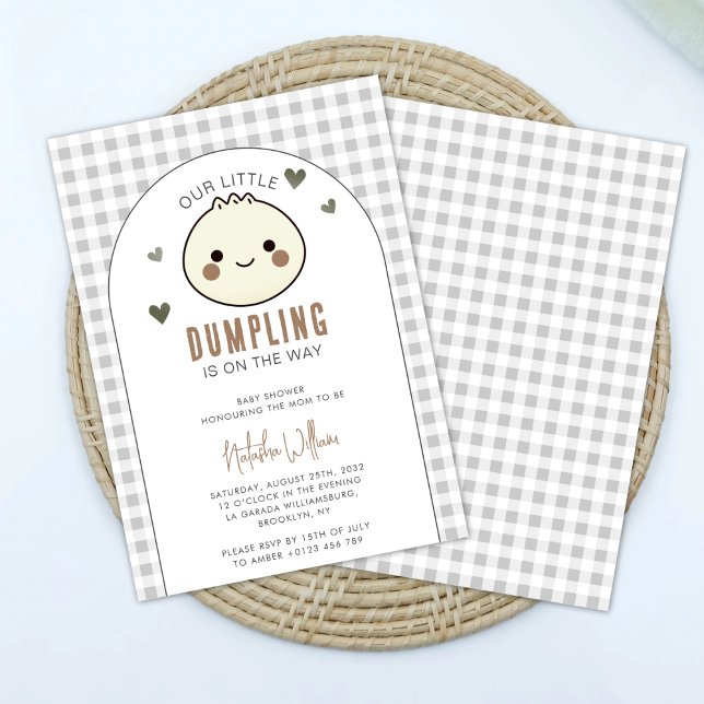 Invitation Notre petit Baby shower neutre pour les femmes (Créateur téléchargé)